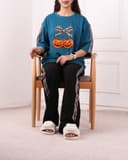 ست تیشرت و شلوار کدوتنبل کد 2638