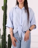 شومیز گره ای کد 2937