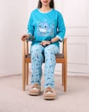 ست تیشرت آستین سه ربع و شلوار عروسکی پارت یک کد 2762