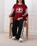 ستبلوز و شلوار دورس بالنسیا کد 2540