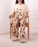 ست تیشرت  و شلوار عروسکی پارت نهم کد 2733