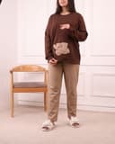 ست بلوز وشلوار دوستی کد 2153