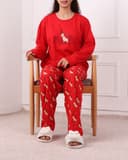 ست بلوز وشلوار گوزن کد 2646