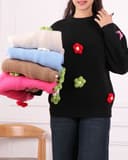 بلوز بافت گلدار کد 2656