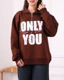 بلوز دورس نیم زیپ ده رنگی کد 2680