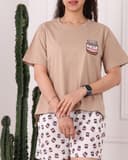 ست تیشرت و شورتک پارت ششم کد 2770