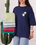 تیشرت لانگ بابونه کد 2928