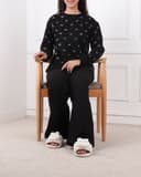 ست بلوز وشلوار بگ دورس بی کد 2575