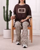 ست تیشرت و شلوار YOUببری کد 2854