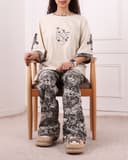 ست تیشرت وشلوار بگ مکس ماری کد 2725