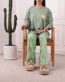 ست تیشرت و شلوار عروسکی پارت هفدهم کد 2814