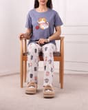 ست تیشرت و شلوار عروسکی پارت سیزدهم کد 2745