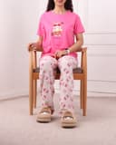 ست تیشرت و شلوار عروسکی پارت یازدهم کد 2743