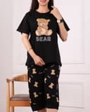 ست تیشرت و شلوارک خرس خجالتی کد 2684