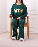 ست بلوز و شلوار خرگوش چشم بسته کد 2626