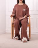 ست تیشرت و شلوار دورس میومیو کد 2586