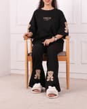 ست تیشرت و شلوار تدی ریز کد 2592