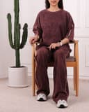 ست تیشرت وشلوار سنگ شور دیزنی کد 2816