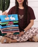 ست تیشرت و شلوار عروسکی پارت بیستم کد 2861