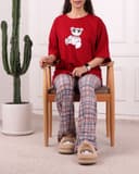 ست تیشرت و شلوار بگی عروسکی پارت ششم کد 2859