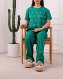 ست تیشرت وشلوار کاکتوس کد 2795