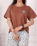 ست تیشرت و شورتک پارت چهارم کد 2765