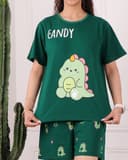 ست تیشرت و شورتک دایناسور کد 2860