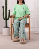 ست تیشرت و شلوار بگ عروسکی پارت سوم کد 2806