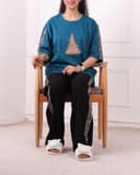 ست تیشرت و شلوار کاج کد 2627