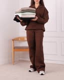 ست بلوز و شلوار تو کرکی کد 2604