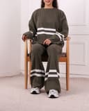 ست بلوز و شلوار بگ بافت کد 2663